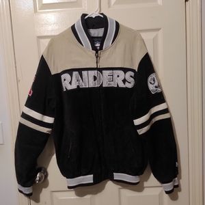 RARE Oakland Raiders NFL Varsity Jacket
